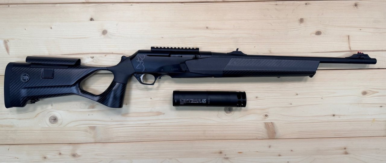 Puška samonab. Browning, Model: BAR 4X Tracks FBT, Ráže: .30-06 Spr., hl: 47cm, FBT Carbon